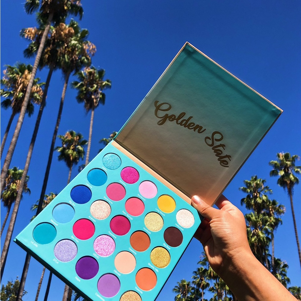 Lurella Cosmetics Golden State Eyeshadow Palette - Vibrant Multi-Color - Picture 2 of 9